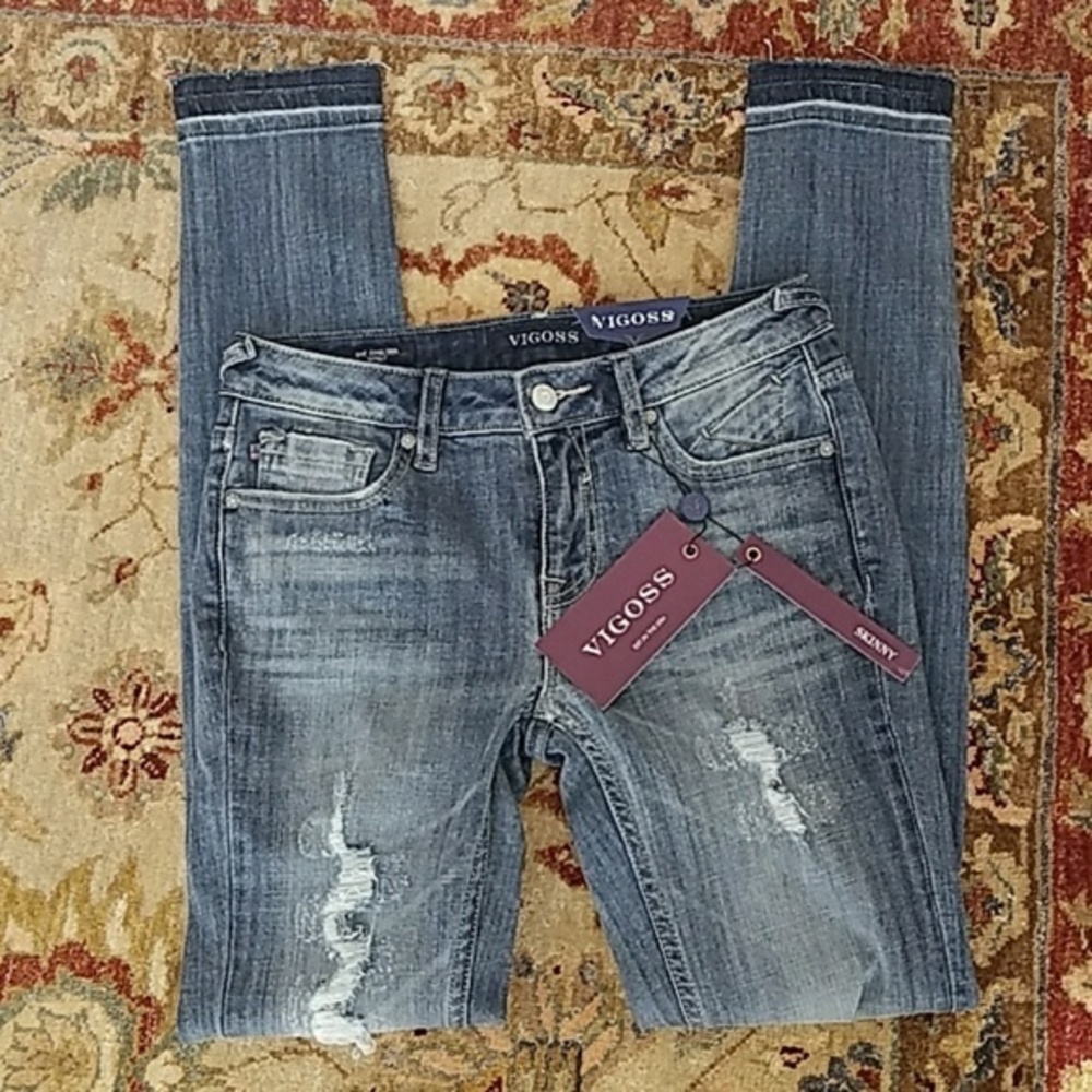 NEW VIGOSS SKINNY JEANS SIZE W25 L29